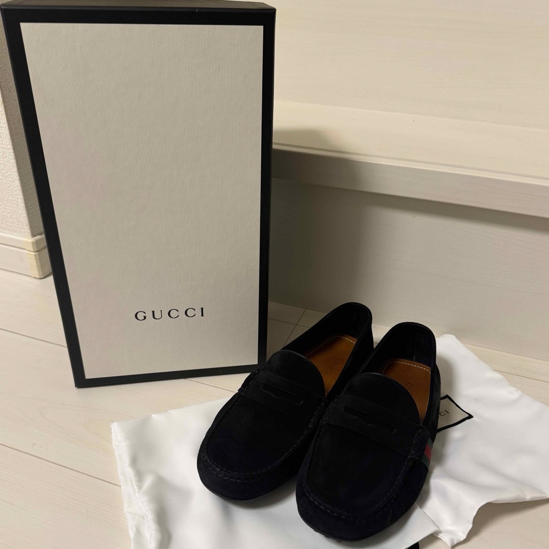 Gucci(グッチ)のGUCCI ドライビングシューズ スエード スリッポン メンズの靴/シューズ(スニーカー)の商品写真