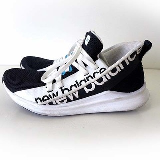 ニューバランス(New Balance)のニューバランス スニーカー ランニングシューズ 23.0cm 黒 白 美品(スニーカー)