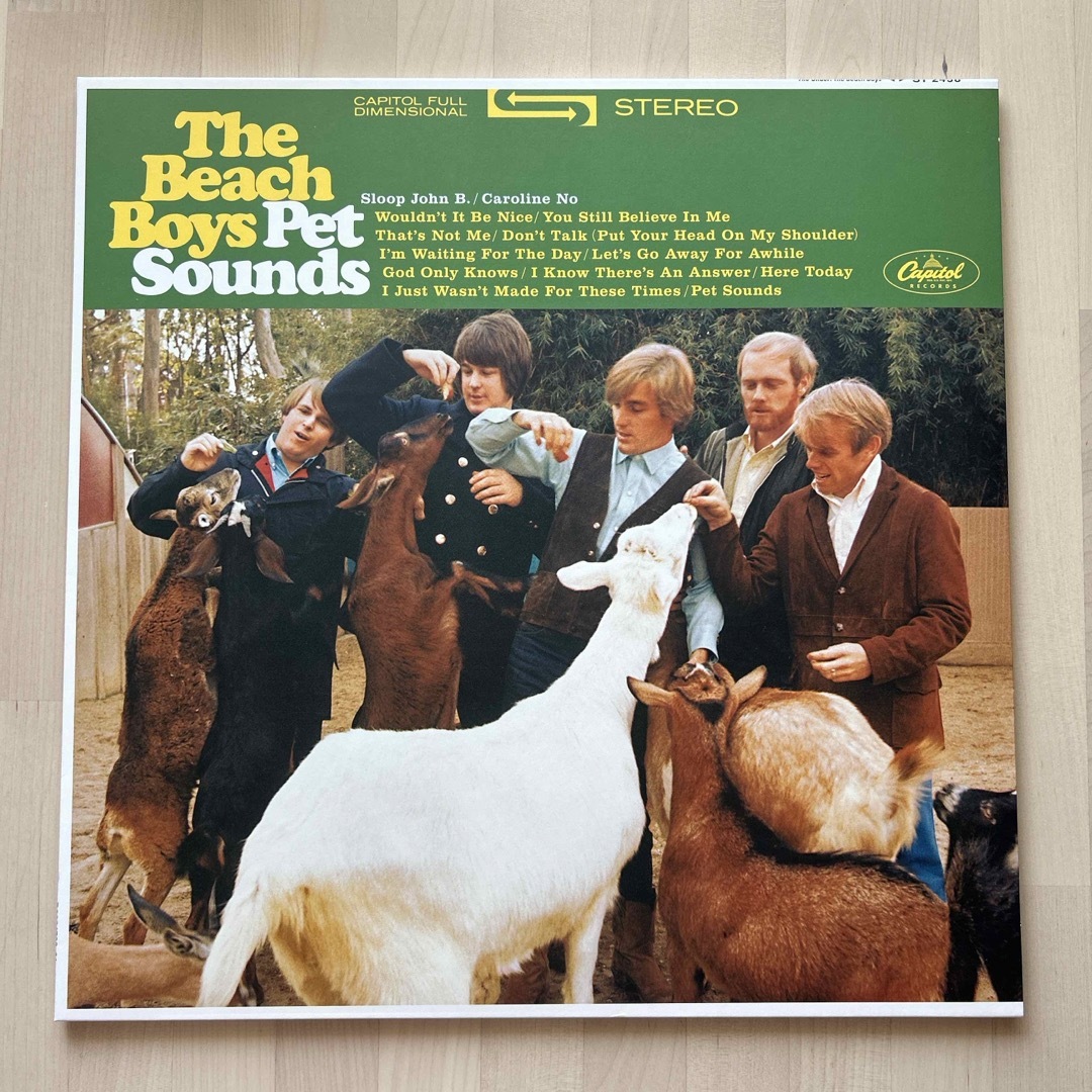 ビーチボーイズ レコード The Beach Boys Pet Sounds エンタメ/ホビーのCD(ポップス/ロック(邦楽))の商品写真