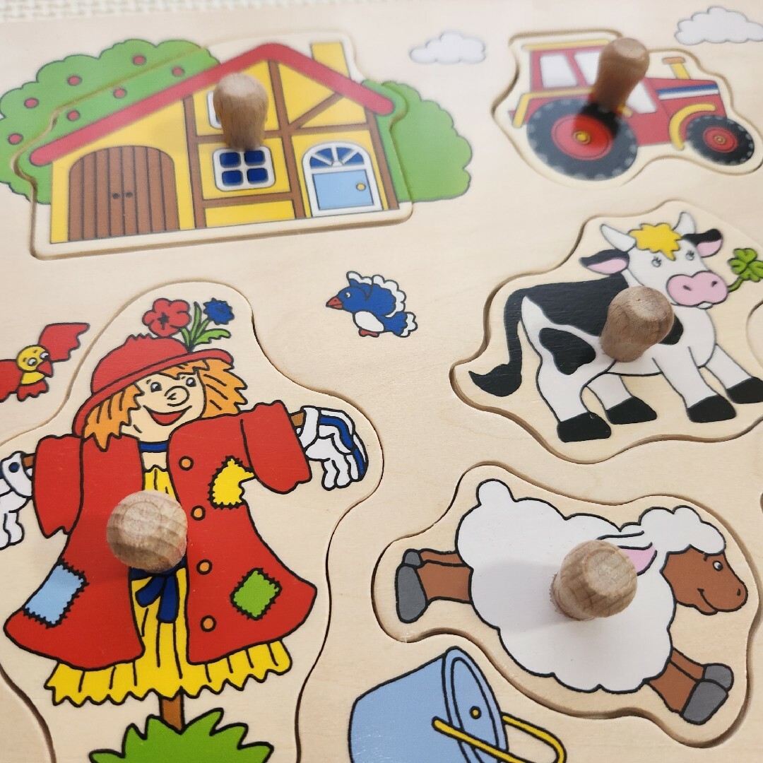 goki 木製 パズル キッズ/ベビー/マタニティのおもちゃ(知育玩具)の商品写真
