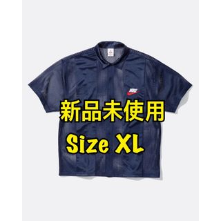 シュプリーム(Supreme)のSupreme / Nike Mesh S/S Shirt "Navy" XL(シャツ)