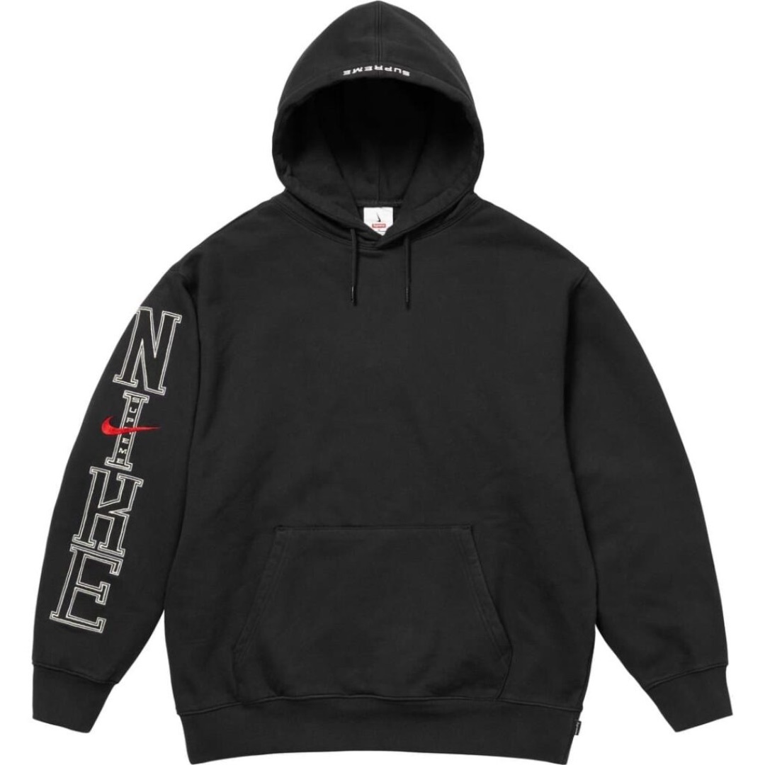 Supreme(シュプリーム)のSupreme / Nike Hooded Sweatshirt 黒　 M メンズのトップス(パーカー)の商品写真