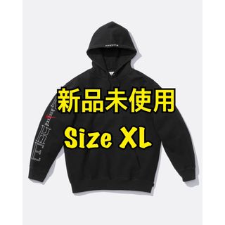 シュプリーム(Supreme)のSupreme / Nike Hooded Sweatshirt 黒　 XL(パーカー)