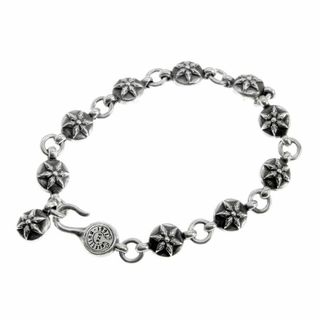 クロムハーツ(Chrome Hearts)のクロムハーツ CHROME HEARTS ■ 【 NO2 STAR BALL 】 スターボール シルバー ブレスレット　29712(ブレスレット)