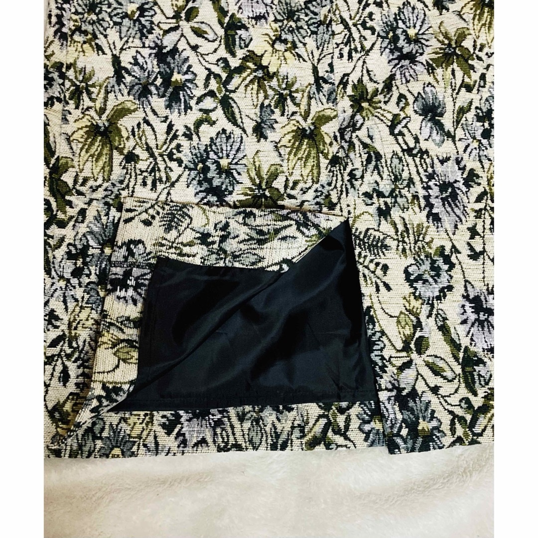 KBF+(ケービーエフプラス)のKBF プラス ゴブラン織り スカート レディースのスカート(ひざ丈スカート)の商品写真