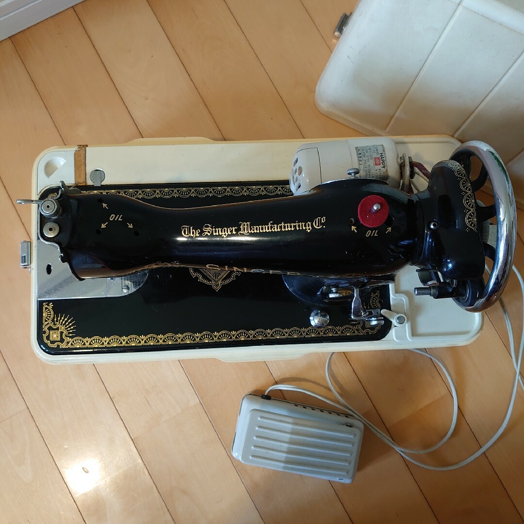 No.243 昭和レトロ singer ミシン アンティーク 足踏み 電動 No.243 昭和レトロ singer ミシン アンティーク 足踏み 電動