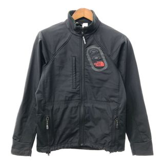 ザノースフェイス(THE NORTH FACE)のUSA製 THE NORTH FACE ノースフェイス サミットシリーズ POLARTEC HEAT ソフトシェルジャケット アウトドア (メンズ M) 中古 古着 Q3621(その他)