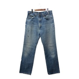 リーバイス(Levi's)の90年代 USA製 Levi's リーバイス 20517-0217 デニムパンツ アメカジ オレンジタブ ブルー (メンズ W36 L34) 中古 古着 Q3627(デニム/ジーンズ)