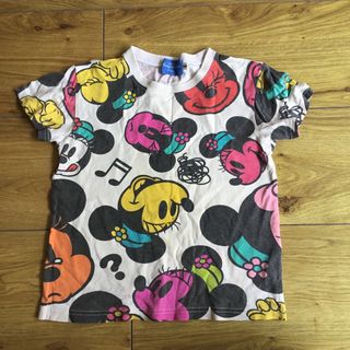 ディズニー(Disney)のディズニー　Tシャツ　110cm 総柄(Tシャツ/カットソー)