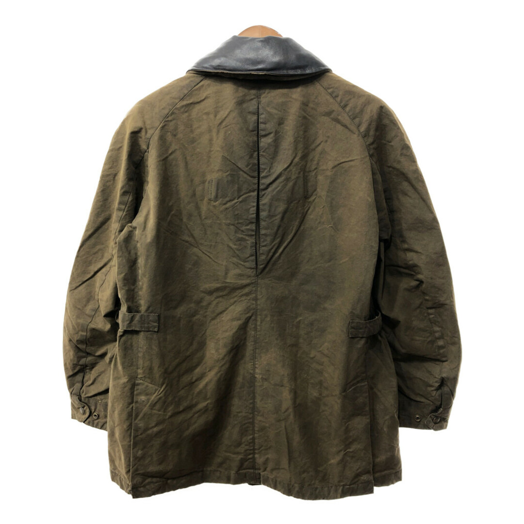 Barbour(バーブァー)のBarbour バブアー HORSE RIDING オイルドジャケット グリーン (メンズ XL) 中古 古着 Q3630 メンズのジャケット/アウター(その他)の商品写真