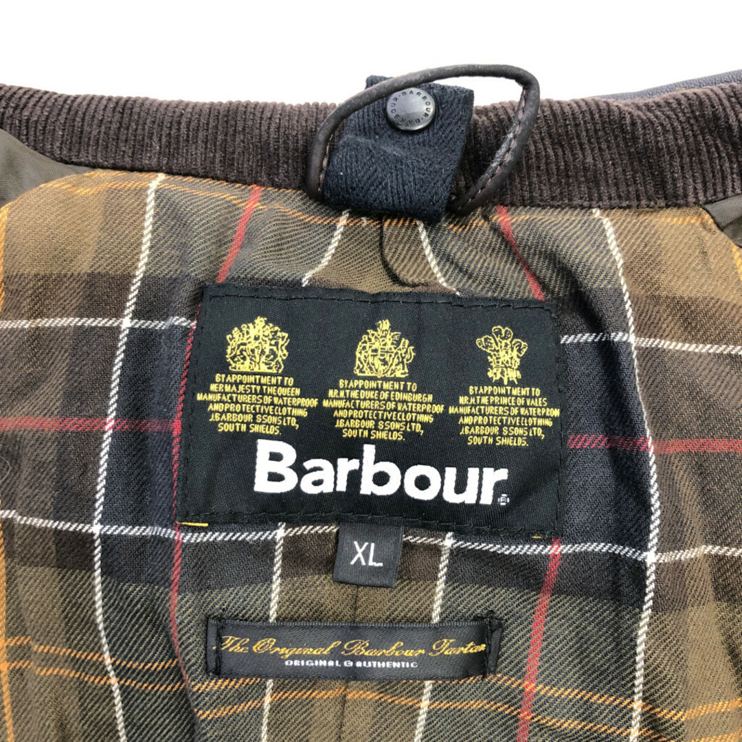 Barbour(バーブァー)のBarbour バブアー HORSE RIDING オイルドジャケット グリーン (メンズ XL) 中古 古着 Q3630 メンズのジャケット/アウター(その他)の商品写真