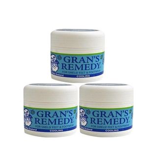 グランズレメディ(Gran's Remedy)のグランズレメディ 粉末 レギュラー　靴の消臭剤　50g×3個 [並行輸入品] (フットケア)