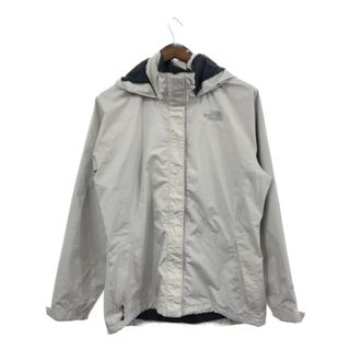 ザノースフェイス(THE NORTH FACE)のTHE NORTH FACE ノースフェイス GORE-TEX ゴアテックス マウンテンパーカー アウトドア ホワイト (レディース L) 中古 古着 Q3666(その他)