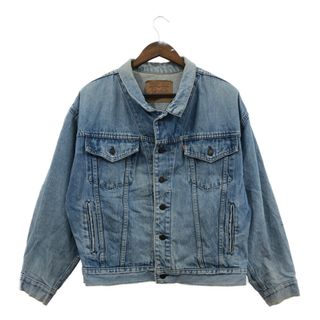 リーバイス(Levi's)の2000年代～ カナダ製 Levi's リーバイス 75532 デニムジャケット アメカジ ライトブルー (メンズ Ｍ) 中古 古着 Q3664(Gジャン/デニムジャケット)