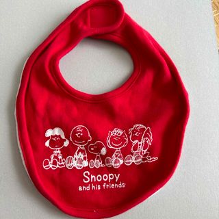 SNOOPY - スヌーピー　スタイ　よだれかけ