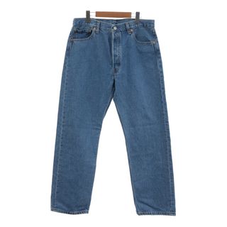 リーバイス(Levi's)の2000年代～ カナダ製 Levi's リーバイス 501 デニムパンツ ボタンフライ ブルー (メンズ 36/30) 中古 古着 Q3675(デニム/ジーンズ)