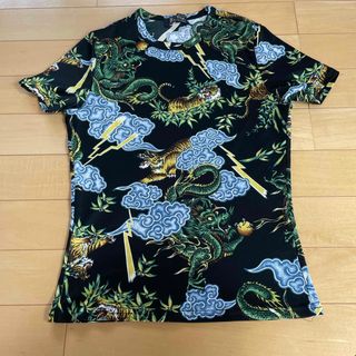 BA-TSU - Ba’tsu バツ　イナヅマドラゴンタイガーTシャツ