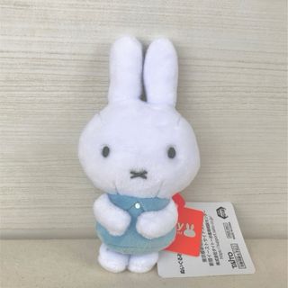 ミッフィー(miffy)のミッフィー　ぬいぐるみマスコット　ブルー(キャラクターグッズ)