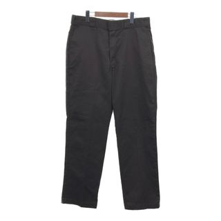 ディッキーズ(Dickies)のDickies ディッキーズ パンツ ワーク ブラウン (メンズ 34×32) 中古 古着 Q3717(その他)