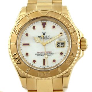 ロレックス(ROLEX)のロレックス ヨットマスター 16628NGR YG 自動巻 F番(腕時計(アナログ))