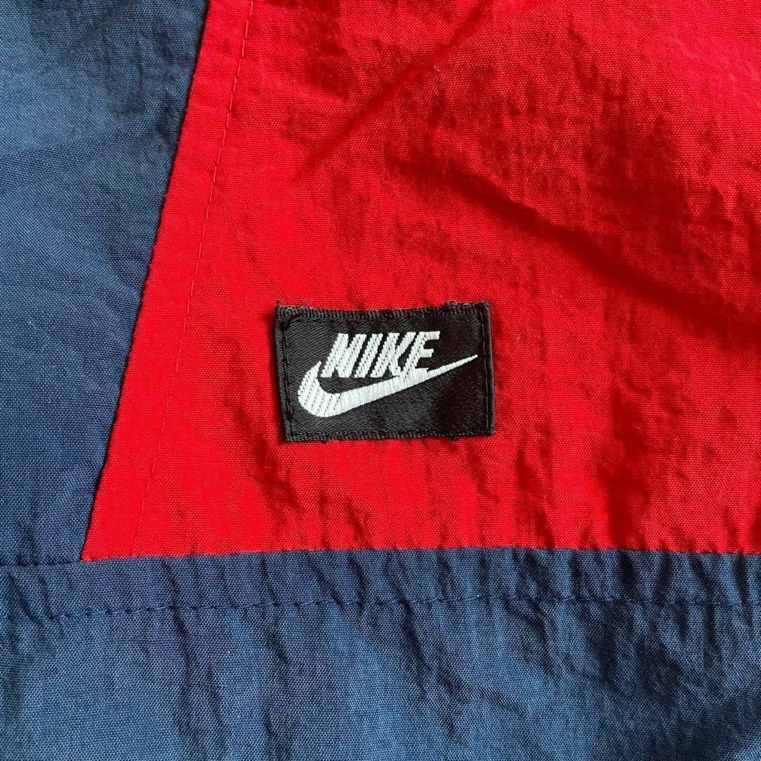 NIKE(ナイキ)の激レア 90s ナイキ 銀タグ ナイロン トラックジャケット オーバーサイズ メンズのジャケット/アウター(ナイロンジャケット)の商品写真