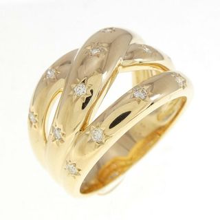 K18YG ダイヤモンド リング 0.19CT(リング(指輪))