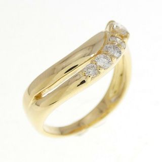 K18YG ダイヤモンド リング 0.30CT(リング(指輪))