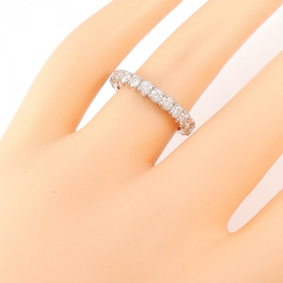 PT ハーフエタニティ ダイヤモンド リング 1.00CT レディースのアクセサリー(リング(指輪))の商品写真