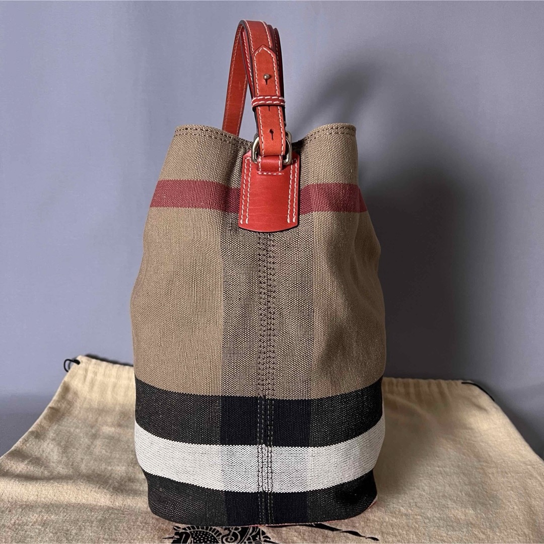 BURBERRY(バーバリー)のBURBERRY バーバリー 2way ショルダー バッグ ノバ チェック レディースのバッグ(ショルダーバッグ)の商品写真