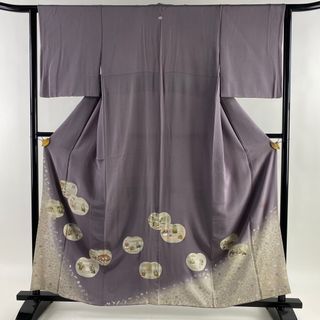 色留袖 身丈159cm 裄丈63cm 正絹 名品 【中古】(着物)