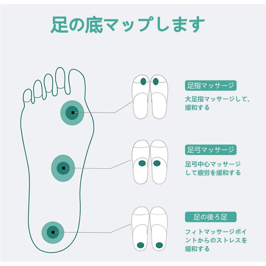 スリッパ サンダル ルームシューズ 超軽量 室内 滑らない 抗菌 防臭　25cm インテリア/住まい/日用品のインテリア小物(スリッパ/ルームシューズ)の商品写真