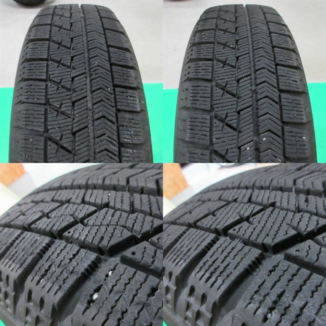 BRIDGESTONE(ブリヂストン)のハスラー 165/60R15 スタッドレス ソリオ キャスト デリカミニ 自動車/バイクの自動車(タイヤ・ホイールセット)の商品写真