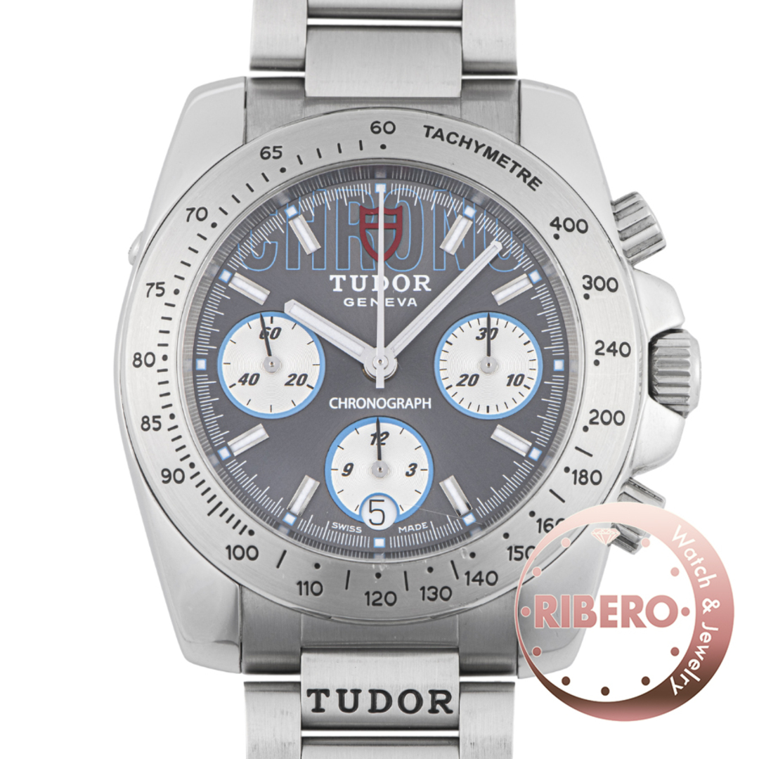 Tudor(チュードル)のTUDOR チューダー / チュードル スポーツクロノグラフ 20300 H番【中古】 メンズの時計(腕時計(アナログ))の商品写真