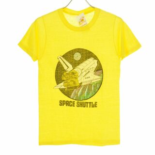 【VINTAGE】80s NASA SPACE SHUTTLE半袖Tシャツ(Tシャツ/カットソー(半袖/袖なし))