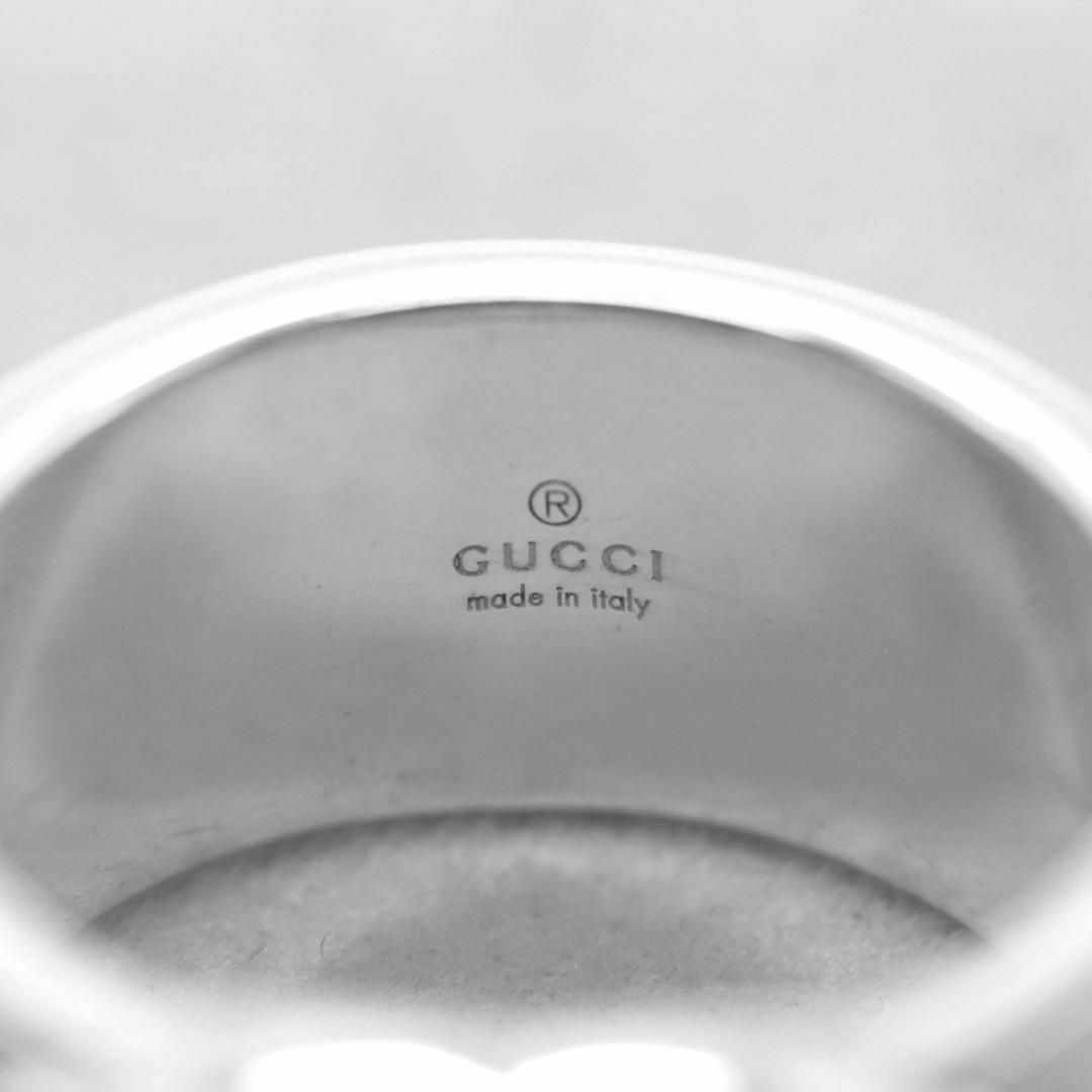 Gucci(グッチ)の極美品 グッチ インターロッキング リング 925 14号 A04413 レディースのアクセサリー(リング(指輪))の商品写真