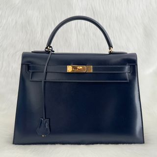 Hermes - 【超極美品】HERMES エルメス　ケリー32　ボックスカーフ　○J刻印