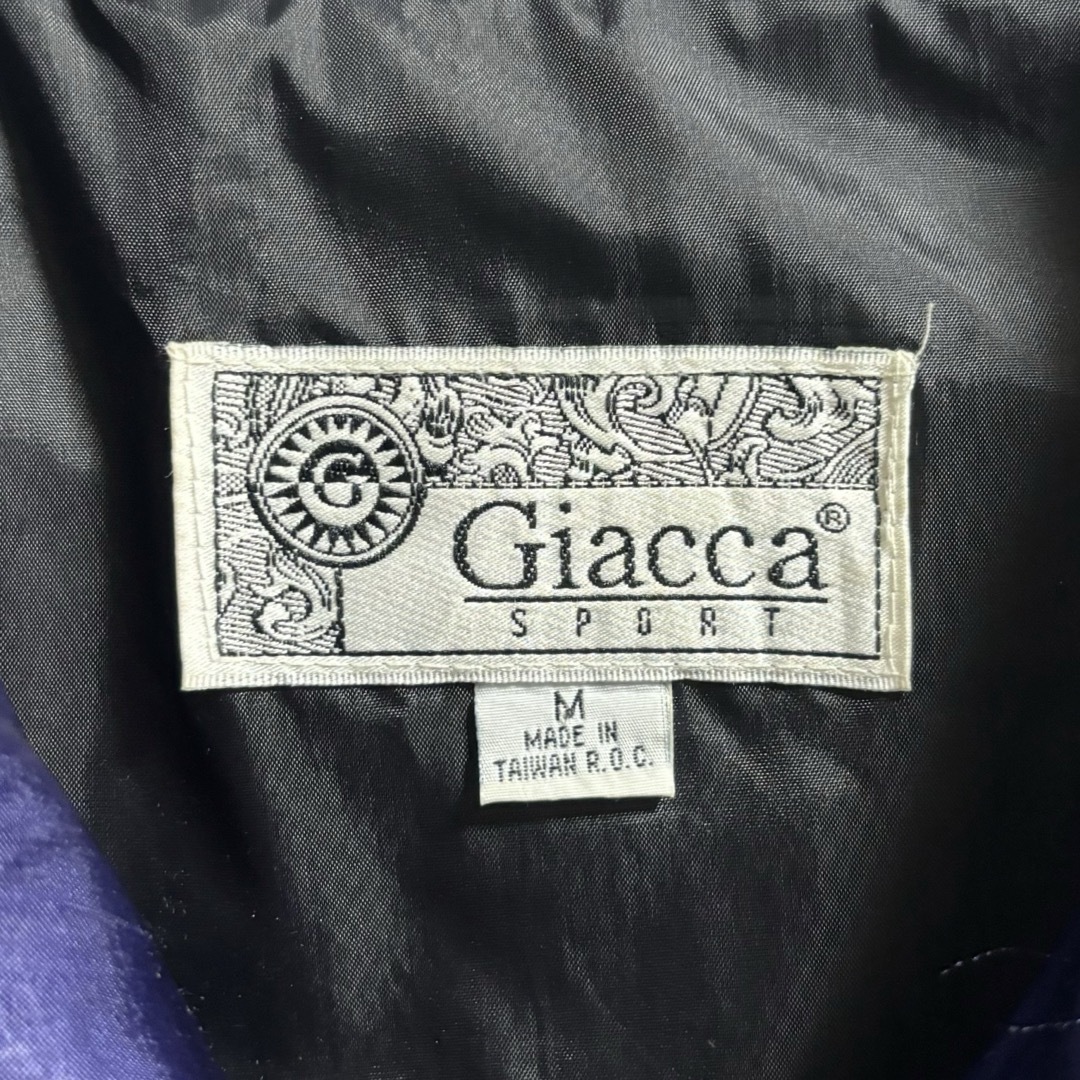 VINTAGE(ヴィンテージ)のGiacca ナイロンジャケット 切り替えデザイン アート柄 ヴィンテージ メンズのジャケット/アウター(ナイロンジャケット)の商品写真