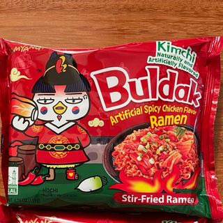 プルダックポックンミョン キムチ ブルダック 炒め麺 三養 韓国食品 乾麺(インスタント食品)