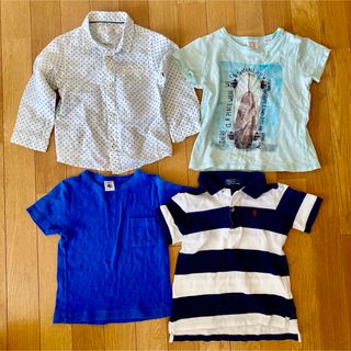 ポロラルフローレン(POLO RALPH LAUREN)のZARA PETIT BATEAU POLO シャツ４枚セット　95cm(Tシャツ/カットソー)