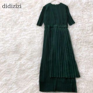 didizizi ディディジジ 楊柳プリーツワンピース