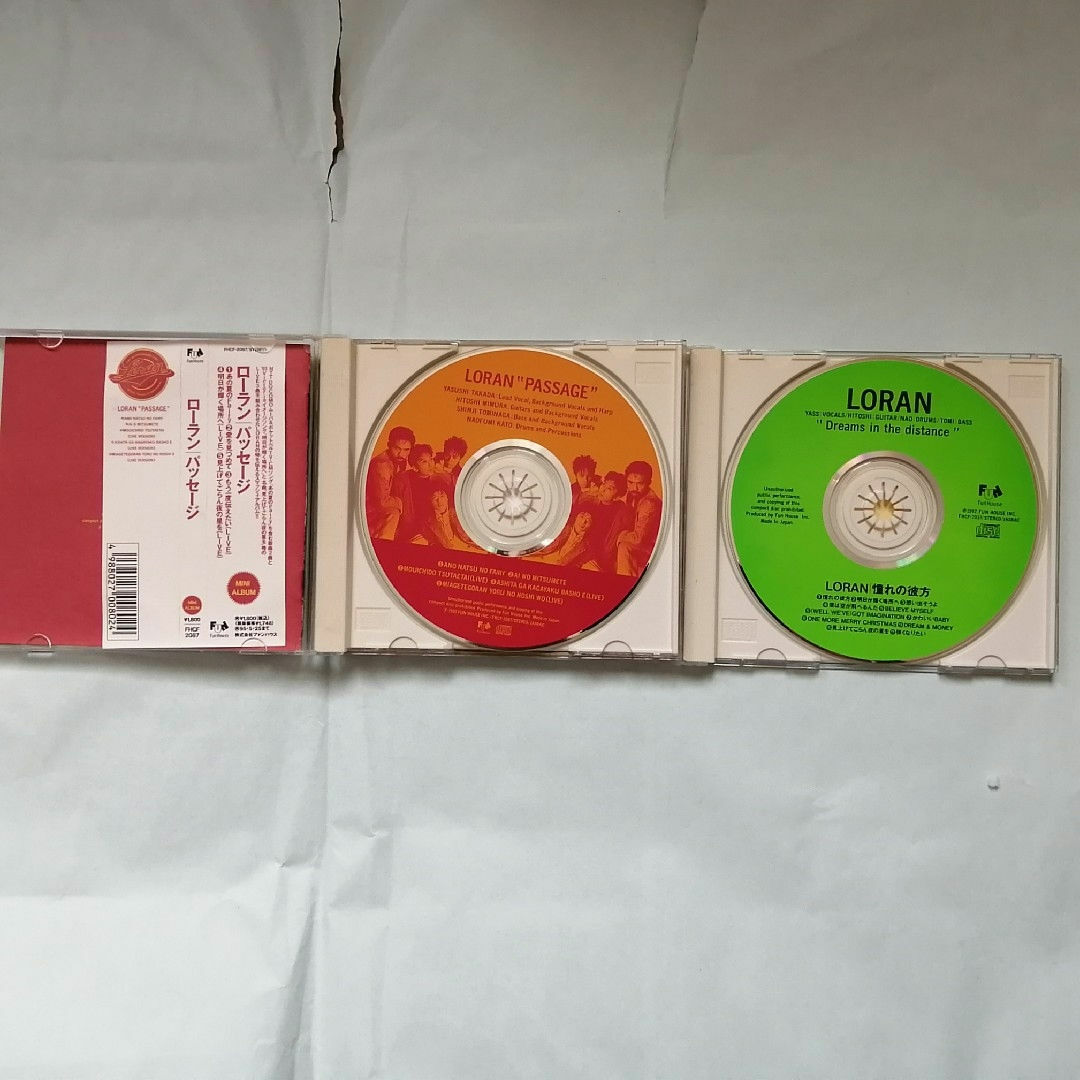 LORAN(ローラン)　CD 　２枚まとめ売り エンタメ/ホビーのCD(ポップス/ロック(邦楽))の商品写真