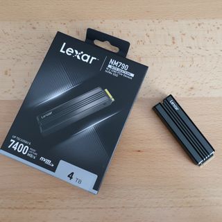 Lexar 内蔵SSD 4TB NM790 ヒートシンク付 ほぼ未使用 ③