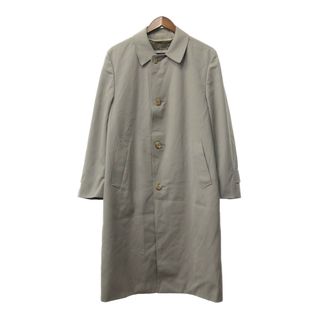 80年代 カナダ製 Aquascutum アクアスキュータム チェスターコート ベージュ (メンズ XL) 中古 古着 Q3788(トレンチコート)