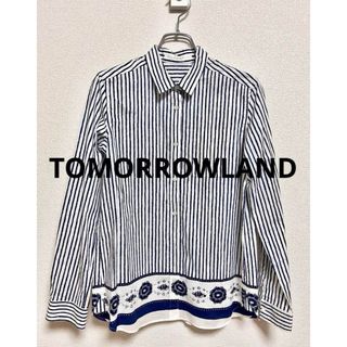 トゥモローランド(TOMORROWLAND)の【早い者勝ち】 トゥモローランド ソレイヤードストライプシャツ(シャツ/ブラウス(長袖/七分))