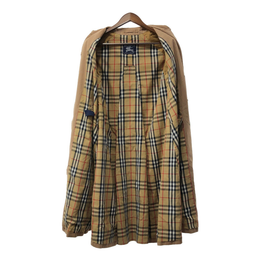 BURBERRY(バーバリー)の70年代 イングランド製 Burberrys バーバリーズ ステンカラーコート ユーロ ベージュ (レディース L ) 中古 古着 Q3806 レディースのジャケット/アウター(ロングコート)の商品写真