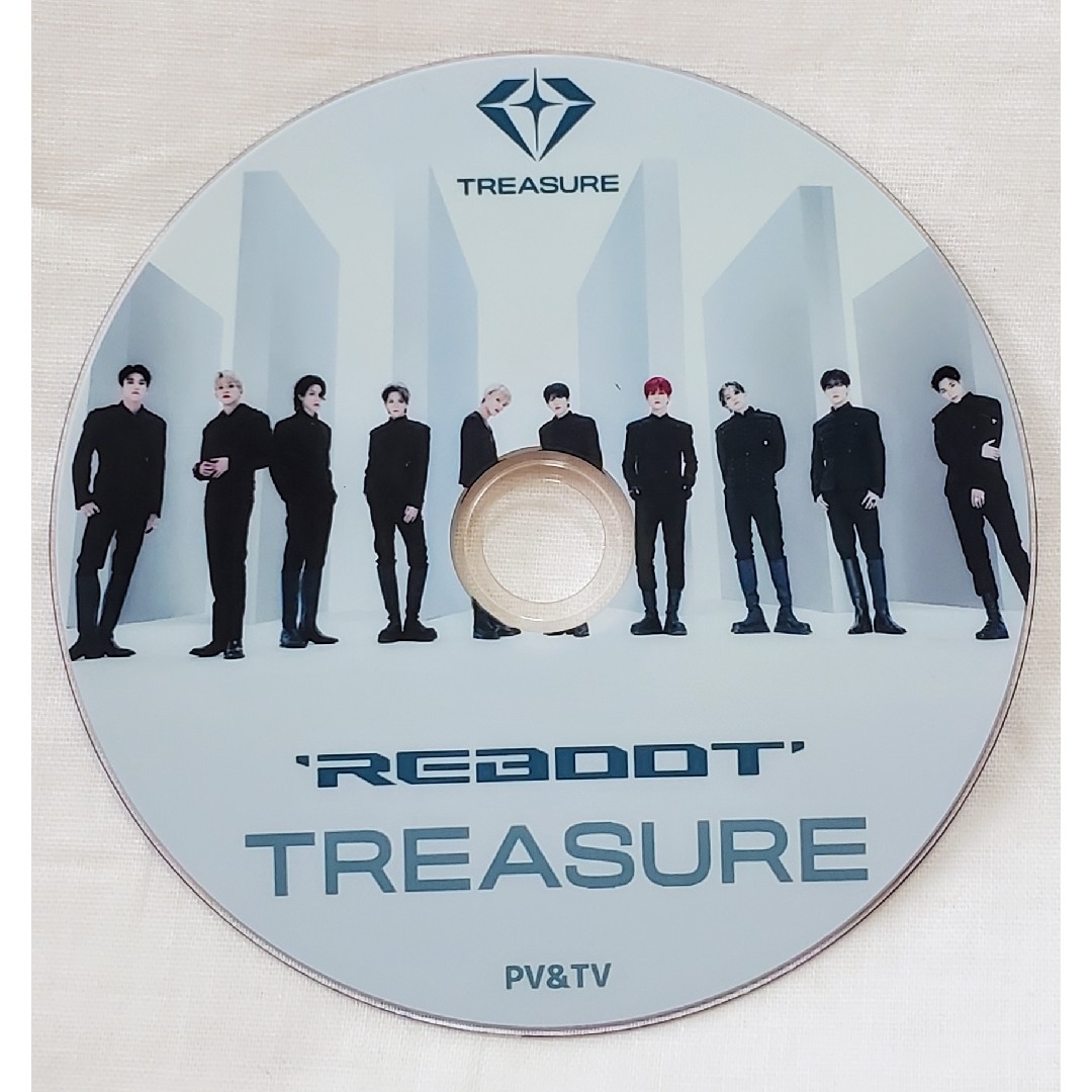 TREASURE(トレジャー)のtreasure💗pv&tv DVD reboot エンタメ/ホビーのCD(K-POP/アジア)の商品写真