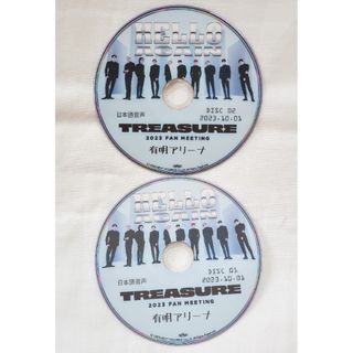 トレジャー(TREASURE)のtreasure💗helloagain DVD2枚セット fanmeeting(K-POP/アジア)