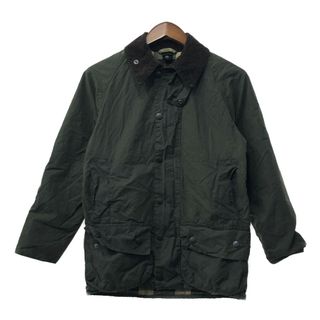 Barbour - イングランド製 Barbour バブアー BEAUFORT ビューフォート オイルドジャケット カーキ (レディース C34) 中古 古着 Q3813