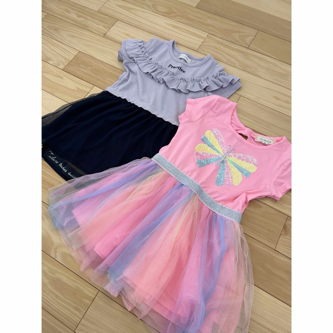 110〜120cm ワンピース キッズ/ベビー/マタニティのキッズ服女の子用(90cm~)(ワンピース)の商品写真