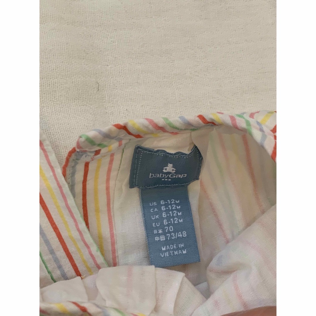 babyGAP(ベビーギャップ)の70 ブラウス　GAP キッズ/ベビー/マタニティのキッズ服女の子用(90cm~)(ブラウス)の商品写真